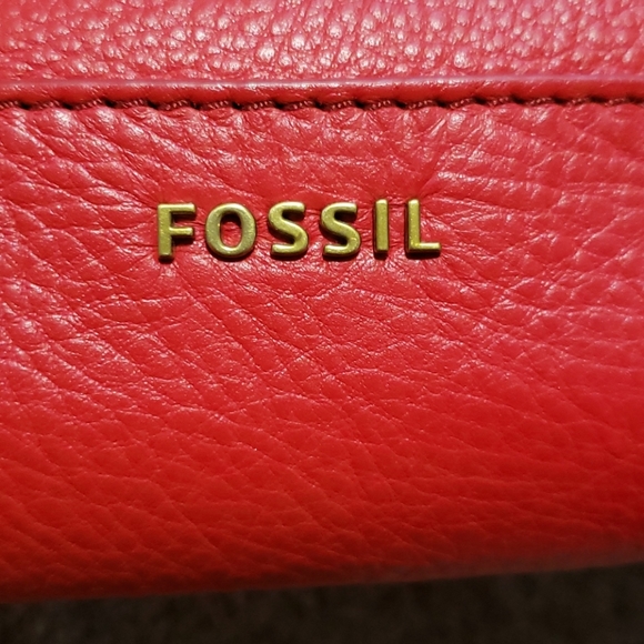 Fossil Leather Tote Purse - Picture 7 of 7